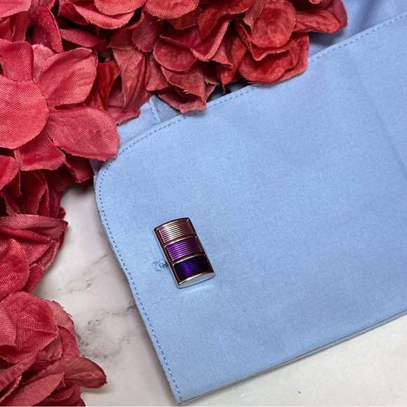 Multi Tone Purple Color Blocked Rectangular Cufflinks - Picture 10 of 16